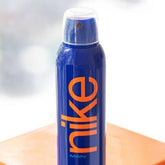 Nike Indigo Eau De Toilette Deodorant Body Spray 200ml 6.7 Fl.oz. | Perfect Gift For Boyfriend | Long Lasting Fragrance